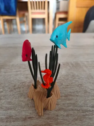 Playmobil Escena Marina Peces y Caballito