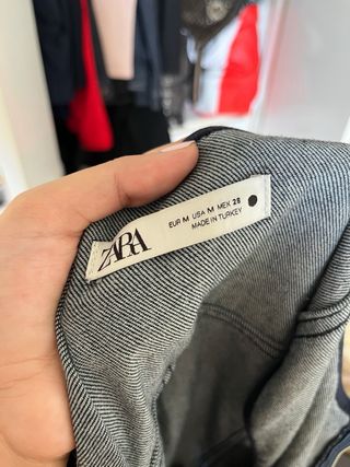 Vestido Vaquero Zara Talla M