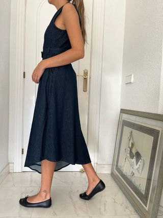 Vestido Vaquero Zara Talla M