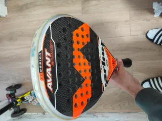 Pala pádel Varlion Avant Hexagon Difusor Naranja