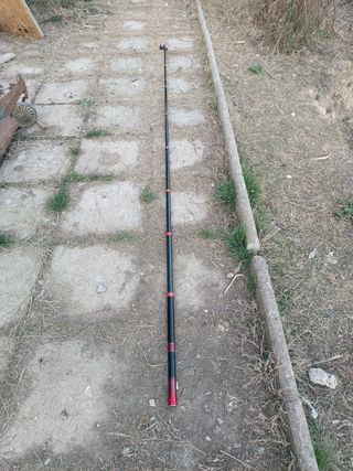 Pértiga de escalada, caña de chapar