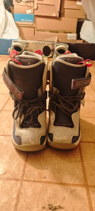 Tabla Snow + Fijaciones y Botas