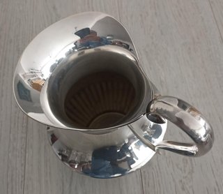 1 Jarra Grande de Alpaca Plateada