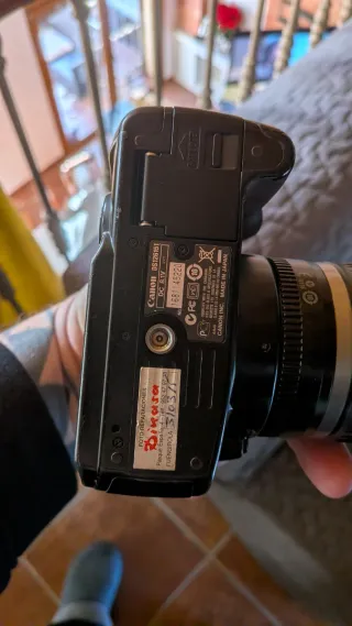 Cámara Canon EOS 400D Digital Negra