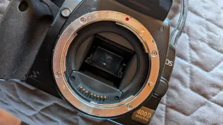 Cámara Canon EOS 400D Digital Negra