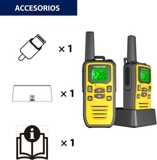 2 Walkie talkies VOZKOM largo alcance NUEVO