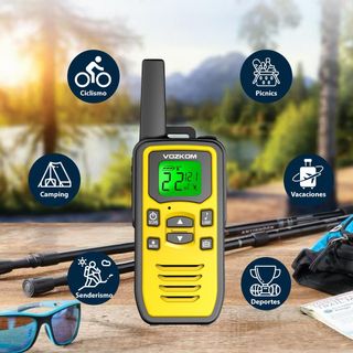 2 Walkie talkies VOZKOM largo alcance NUEVO