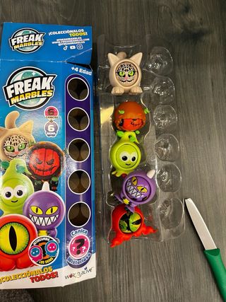 Colección Figuras Freak Marbles