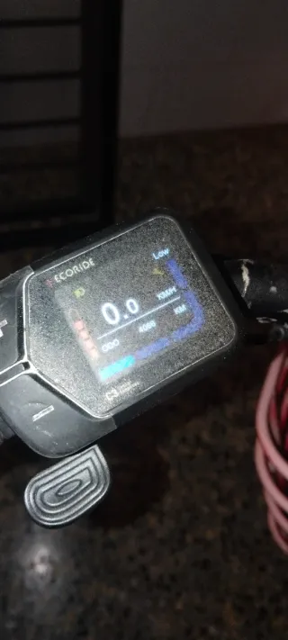 Bicicleta Eléctrica Ecoride Rosa - 60 km