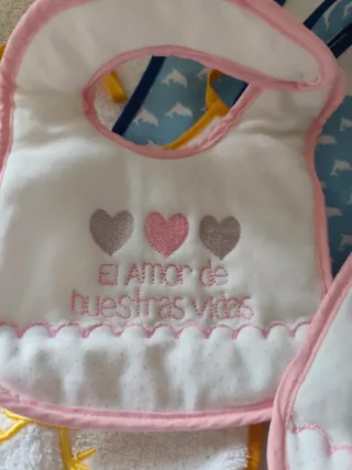 Pack 11 baberos variados bebé