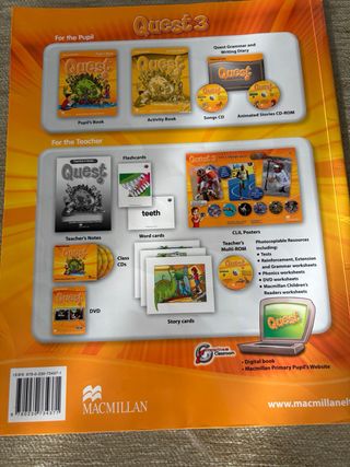 Pack QUEST 3 (activity book y pupil´s book)