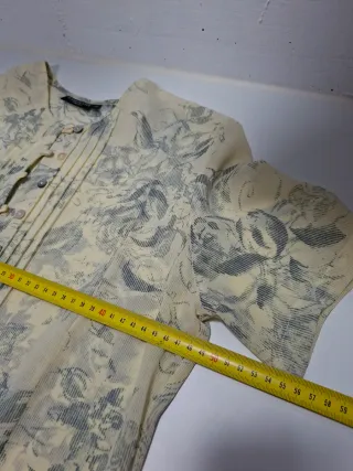 Blusa Estampada Manga Corta