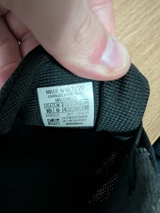 Zapatillas Reebok Crossfit Negras