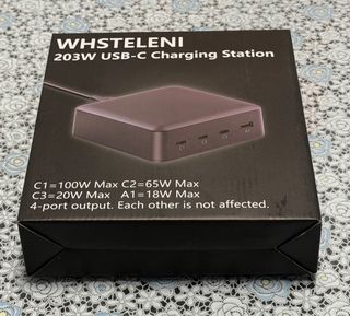 Cargador USB-C 203W(100W+65W+20W+18W) 4-Puerto