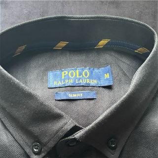 Camicia Polo Ralph Lauren Slim Fit Nera M