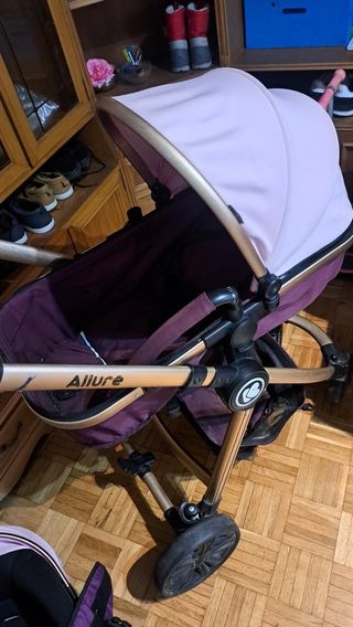 Carrito de bebé 2 piezas + portabebe para Niña