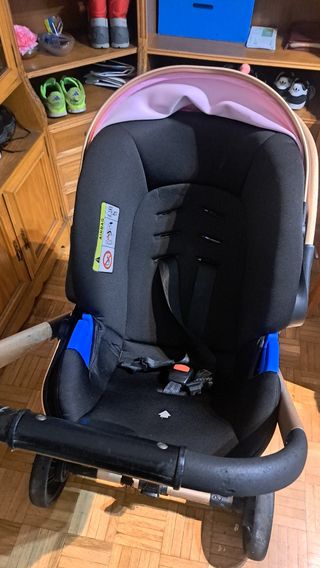 Carrito de bebé 2 piezas + portabebe para Niña