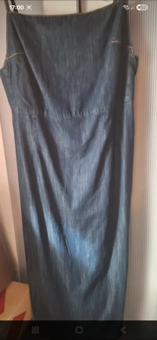 Vestido pichi vaquero Zara L/Xl