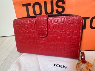 Cartera Tous Piel Roja
