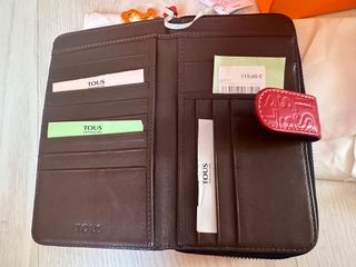 Cartera Tous Piel Roja