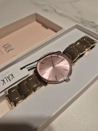 Reloj Kalk Oro Rosa