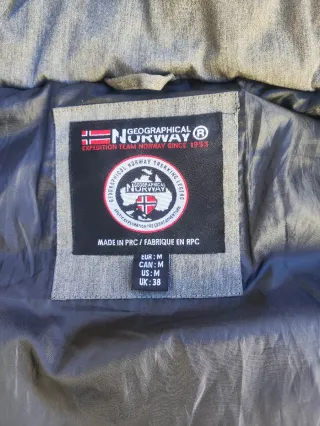 Abrigo Geographical Norway Talla M