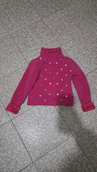 Felpa bambina con paillettes