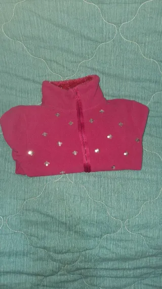 Felpa bambina con paillettes