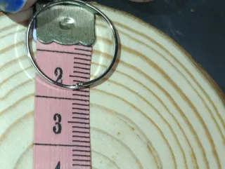 Anillo ajustable acero motivo floral