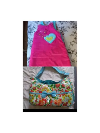 Bolso y saco dormir bebé niña