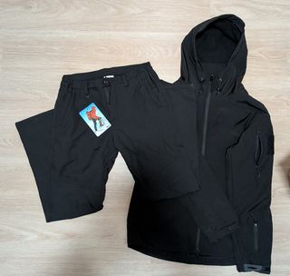 Conjunto Ropa Táctica Montaña Negra Talla L