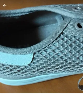 Zapatillas Zara Beige y Blancas