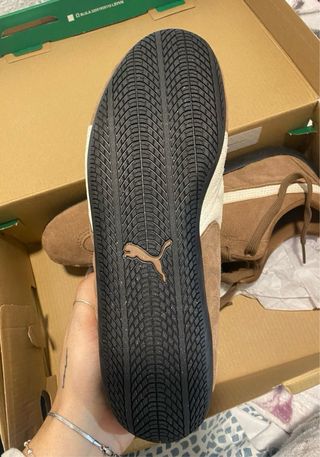 Zapatillas Puma Marrones y Beige sin estrenar