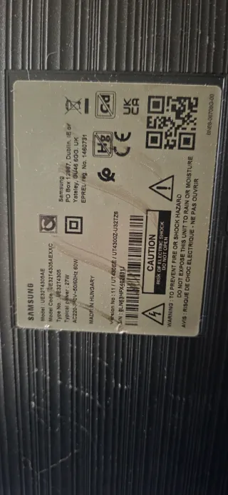 Recambio smart TV Samsung UE32T4305AE