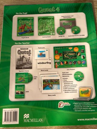 Pack QUEST 4 (activuty book y pupil´s book)