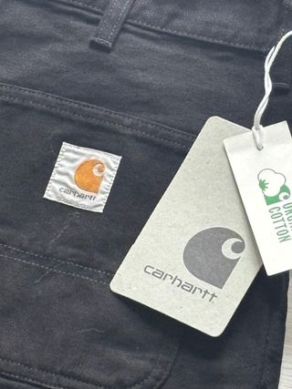 Pantaloni Carhartt Maitland Denim Nero Nuovi