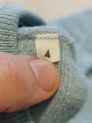 Maglione YSL Tricot Azzurro Uomo