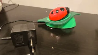 Linterna infantil recargable mariquita