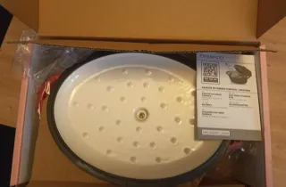 Cacerola Hierro Fundido Ernesto Roja