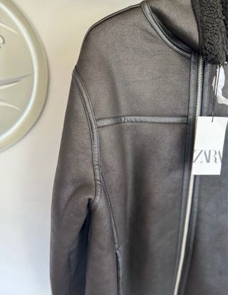 Abrigo doble faz Zara Talla S