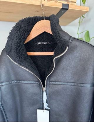 Abrigo doble faz Zara Talla S