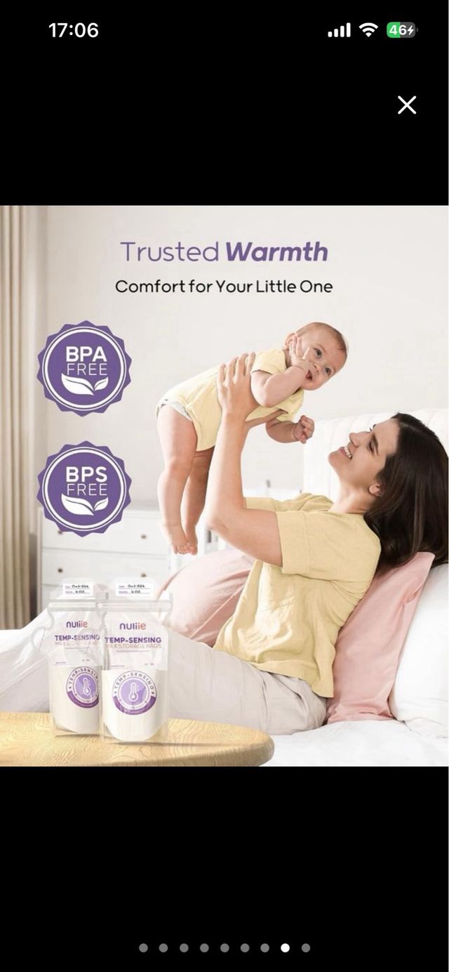 200 Bolsas almacenamiento leche materna PRECINTADO