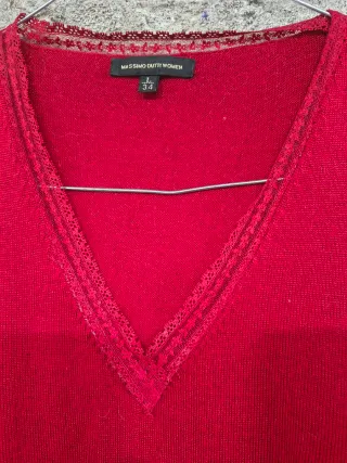 Top Lana, abrigoso, talla pequeño.