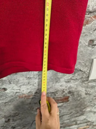 Top Lana, abrigoso, talla pequeño.