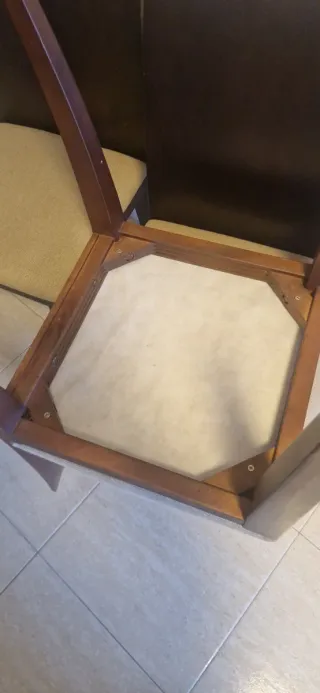 Lote 6 sillas para comedor