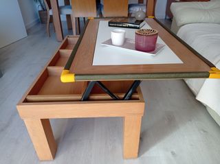 Mueble Comedor Completo Madera y Cristal