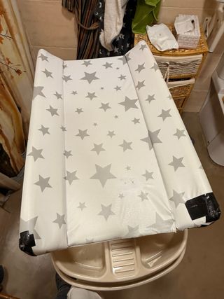 Cambiador bebé con bañera