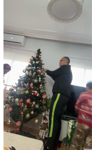 Árbol de Navidad Artificial 210 cm