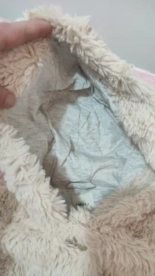 Chaqueta pelito bebé niña