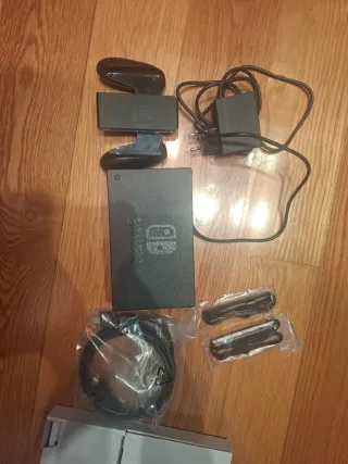 Nintendo Switch Completa Azul y Naranja